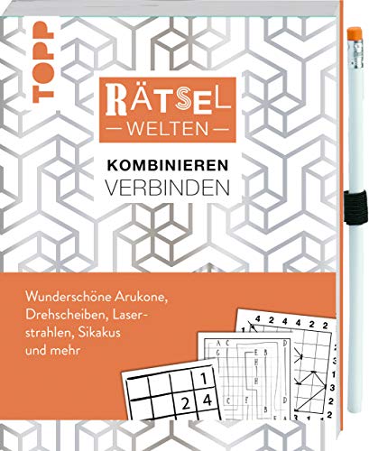 Rätselwelten – Rätseln, Kombinieren & Verbinden: Wunderschöne Arukone, Drehscheiben, Laserstrahlen, Sikakus und mehr: Inkl. farbig passendem Stift zum direkt Losrätseln Rätselwelten – Rätseln, Kombinieren & Verbinden: Wunderschöne Arukone, Drehscheiben, Laserstrahlen, Sikakus und mehr: Inkl. farbig passendem Stift zum direkt Losrätseln