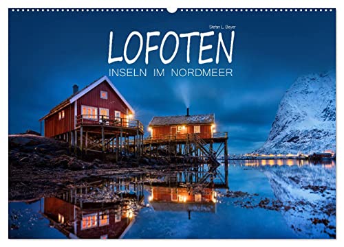 Lofoten - Inseln im Nordmeer (Wandkalender 2025 DIN A2 quer), CALVENDO Monatskalender