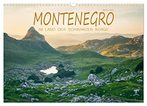 Montenegro - Im Land der schwarzen Berge (Wandkalender 2025 DIN A3 quer), CALVENDO Monatskalender von CALVENDO