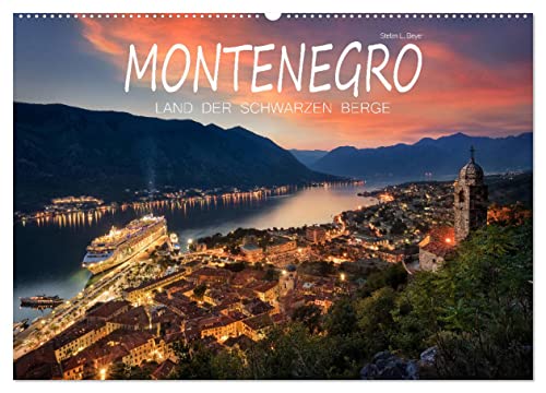 Montenegro - Land der schwarzen Berge (Wandkalender 2025 DIN A2 quer), CALVENDO Monatskalender