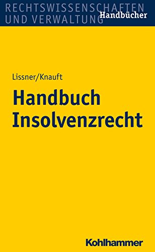 Handbuch Insolvenzrecht von Kohlhammer