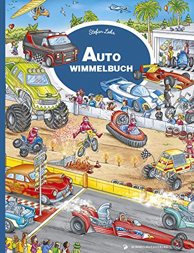 Auto Wimmelbuch: Rasant illustriert und hochwertig. Kinderbücher ab 3 Jahre (Bilderbuch ab 2-4)