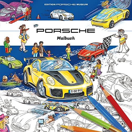 Porsche Malbuch für Kinder: ab 3 Jahre Porsche Malbuch für Kinder: ab 3 Jahre von Adrian & Wimmelbuchverlag GmbH