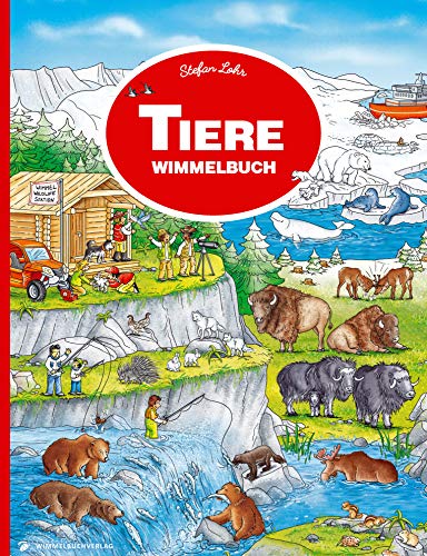 Tiere Wimmelbuch: Kinderbücher ab 2 Jahre: Kinderbücher ab 3 Jahre - Bilderbuch