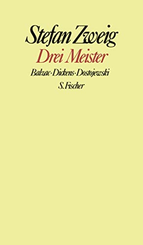 Drei Meister: Balzac. Dickens. Dostojewski