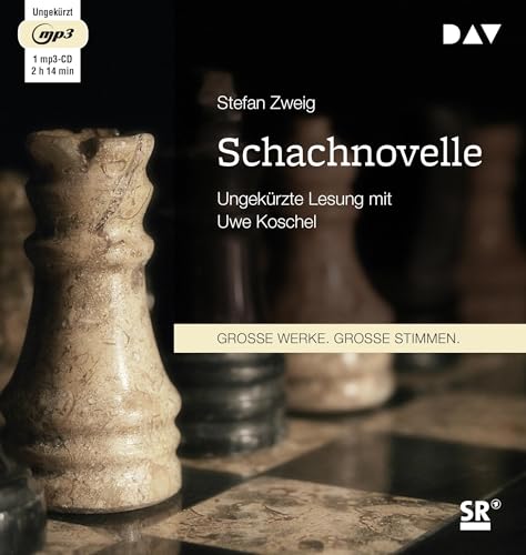 Schachnovelle: Ungekürzte Lesung mit Uwe Koschel (1 mp3-CD)