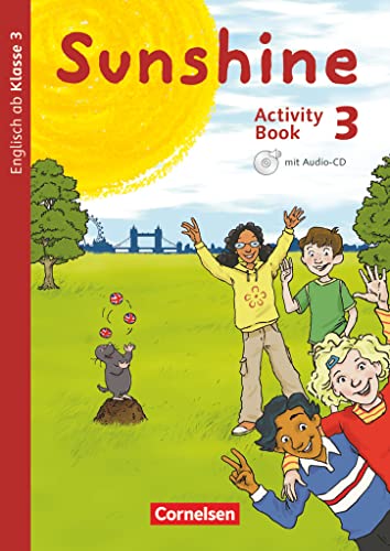 Sunshine - Englisch ab Klasse 3 - Allgemeine Ausgabe 2015 - 3. Schuljahr: Activity Book - Mit Audio-CD, Minibildkarten und Faltbox von Cornelsen Verlag GmbH