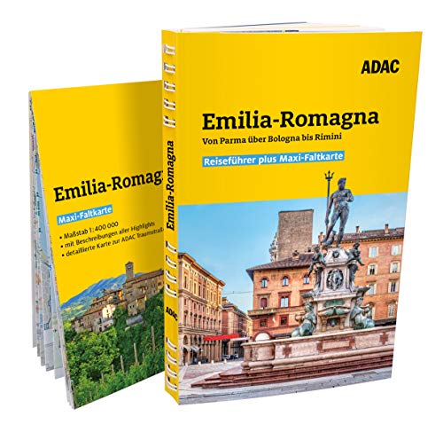ADAC Reiseführer plus Emilia-Romagna: Mit Maxi-Faltkarte und praktischer Spiralbindung von ADAC Reisefhrer