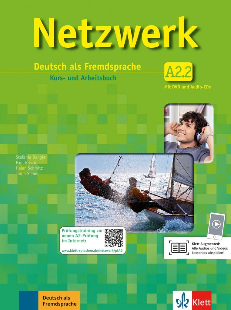 Netzwerk / Kurs- und Arbeitsbuch A2 Teilband 2 mit 2 Audio-CDs und DVD von Klett Sprachen GmbH