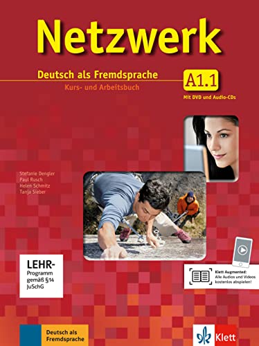 Netzwerk A1.1: Deutsch als Fremdsprache. Kurs- und Arbeitsbuch mit DVD und 2 Audio-CDs (Netzwerk: Deutsch als Fremdsprache) Netzwerk A1.1: Deutsch als Fremdsprache. Kurs- und Arbeitsbuch mit DVD und 2 Audio-CDs (Netzwerk: Deutsch als Fremdsprache)