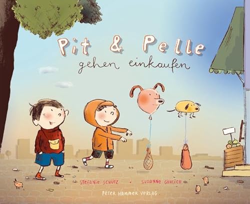 Pit und Pelle gehen einkaufen: Bilderbuch