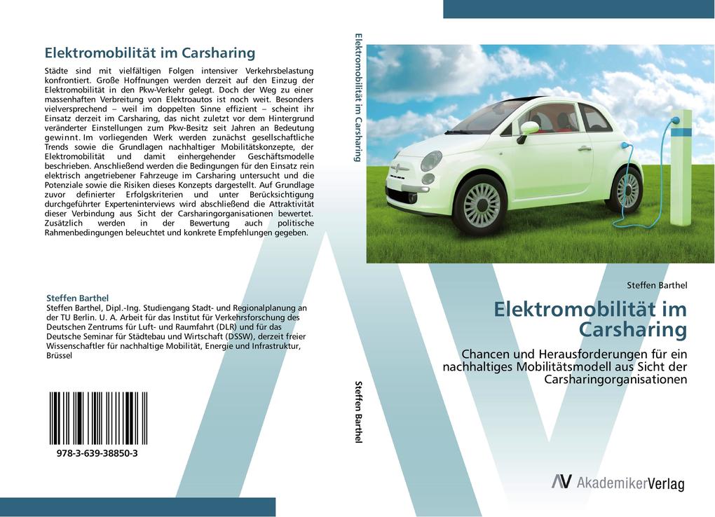 Elektromobilität im Carsharing von AV Akademikerverlag