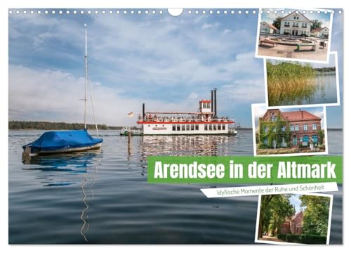 Arendsee in der Altmark (Wandkalender 2025 DIN A3 quer), CALVENDO Monatskalender von CALVENDO