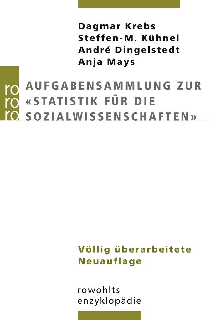 Aufgabensammlung zur Statistik für die Sozialwissenschaften von Rowohlt Taschenbuch Verlag
