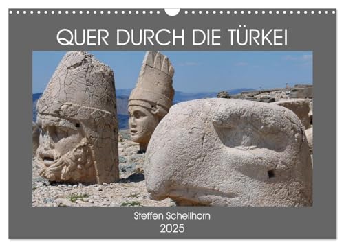 QUER DURCH DIE TÜRKEI (Wandkalender 2025 DIN A3 quer), CALVENDO Monatskalender von CALVENDO