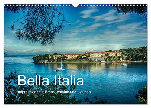 Bella Italia – Impressionen aus der Toskana und Ligurien (Wandkalender 2025 DIN A3 quer), CALVENDO Monatskalender von CALVENDO