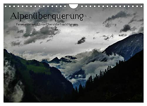Alpenüberquerung (Wandkalender 2024 DIN A4 quer), CALVENDO Monatskalender von CALVENDO