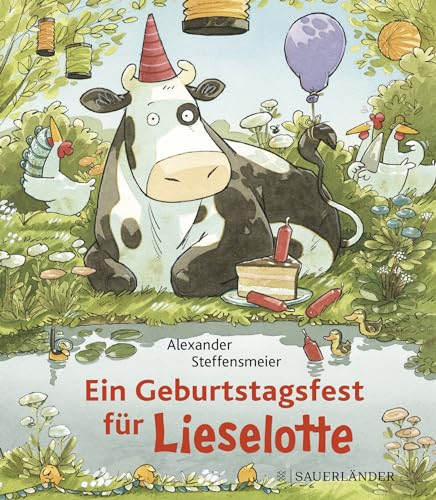 Ein Geburtstagsfest für Lieselotte Mini HC: Geburtstagsgeschichte für Kinder ab 4 Jahren │ Perfektes Geburtstagsgeschenk für Kindergartenkinder