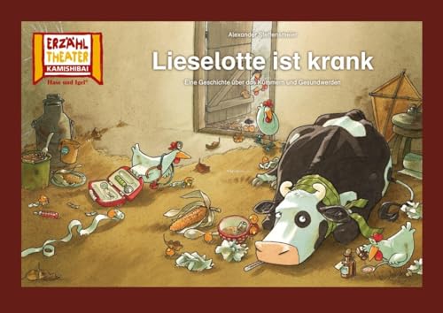 Kamishibai: Lieselotte ist krank: 12 Bildkarten für das Erzähltheater von Hase und Igel Verlag GmbH