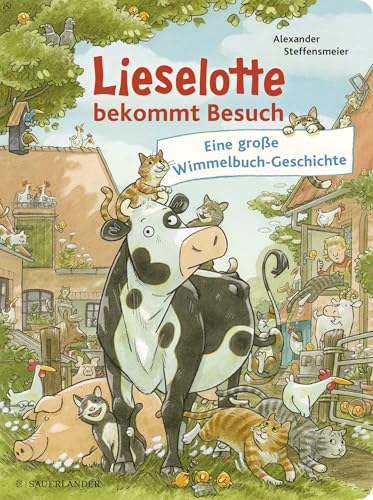 Lieselotte bekommt Besuch: Eine große Wimmelbuch-Geschichte | Buntes Wimmelbilderbuch für Kinder ab 2 Jahren: Suchspaß auf dem Bauernhof Lieselotte bekommt Besuch: Eine große Wimmelbuch-Geschichte | Buntes Wimmelbilderbuch für Kinder ab 2 Jahren: Suchspaß auf dem Bauernhof