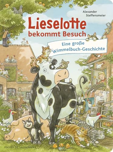 Lieselotte bekommt Besuch: Eine große Wimmelbuch-Geschichte | Buntes Wimmelbilderbuch für Kinder ab 2 Jahren: Suchspaß auf dem Bauernhof Lieselotte bekommt Besuch: Eine große Wimmelbuch-Geschichte | Buntes Wimmelbilderbuch für Kinder ab 2 Jahren: Suchspaß auf dem Bauernhof