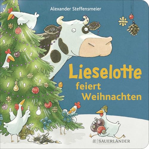 Lieselotte feiert Weihnachten: Lustige Weihnachtsreime mit der Kuh Lieselotte für Kinder ab 2 Jahren | Pappbilderbuch über die Adventszeit ab 2 Lieselotte feiert Weihnachten: Lustige Weihnachtsreime mit der Kuh Lieselotte für Kinder ab 2 Jahren | Pappbilderbuch über die Adventszeit ab 2