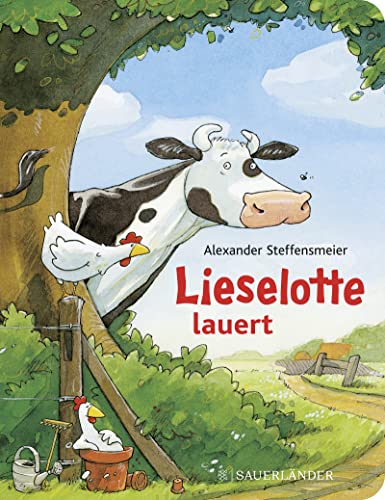 Lieselotte lauert (Pappbilderbuch): Die erste Lieselotte-Geschichte nun auch als stabiles Pappebuch mit dicken Seiten