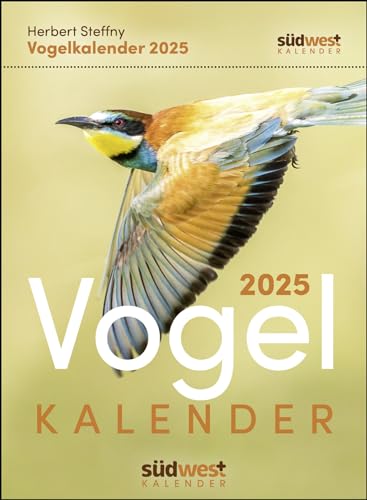 Vogelkalender 2025 - Tagesabreißkalender zum Aufstellen oder Aufhängen von Südwest Verlag