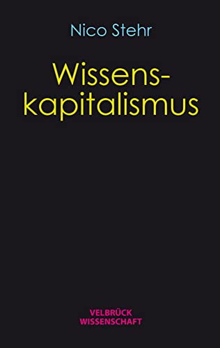 Wissenskapitalismus von Velbrück Wissenschaft