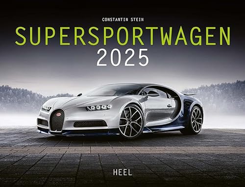 Supersportwagen Kalender 2025: Eintragkalender Supercars von Heel