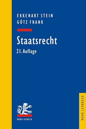 Staatsrecht (Mohr Lehrbuch) von Mohr Siebeck