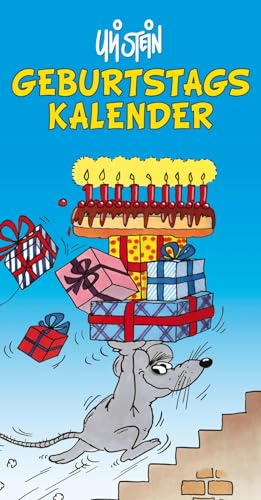 Uli Stein Geburtstagskalender 2025: Wandkalender: Planer für die Wand (Uli Stein Kalender 2025)
