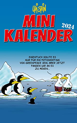 Uli Stein Mini-Kalender 2024 VE 5: Kompakter Terminplaner für unterwegs (Uli Stein Kalender 2024)