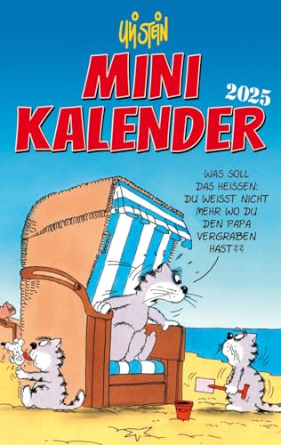 Uli Stein Mini-Kalender 2025 VE 5: Kompakter Terminplaner für unterwegs (Uli Stein Kalender 2025)