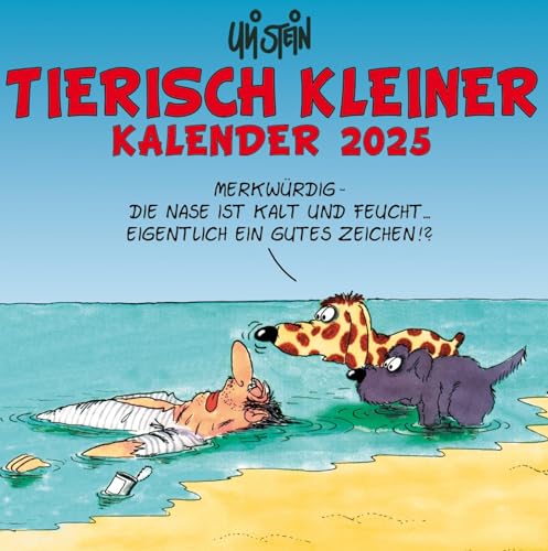 Uli Stein Tierisch kleiner Kalender 2025 VE 5: Praktischer Terminplaner (Uli Stein Kalender 2025)