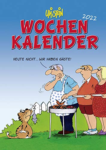 Uli Stein – Wochenkalender 2022: Taschenkalender mit Spiralbindung und Gummiband Uli Stein – Wochenkalender 2022: Taschenkalender mit Spiralbindung und Gummiband