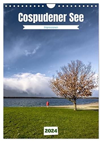 Cospudener See (Wandkalender 2024 DIN A4 hoch), CALVENDO Monatskalender
