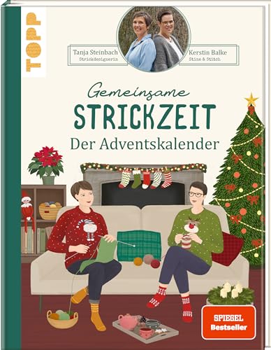 Gemeinsame Strickzeit. Der Adventskalender.: Unser Strickbuch für die Weihnachtszeit