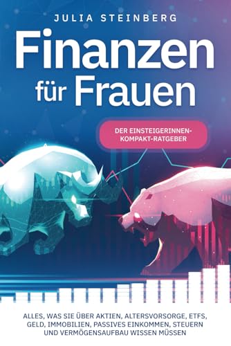 Finanzen für Frauen – Der Einsteigerinnen-Kompakt-Ratgeber: Alles, was Sie über Aktien, Altersvorsorge, ETFs, Geld, Immobilien, passives Einkommen, Steuern und Vermögensaufbau wissen müssen von Independently published