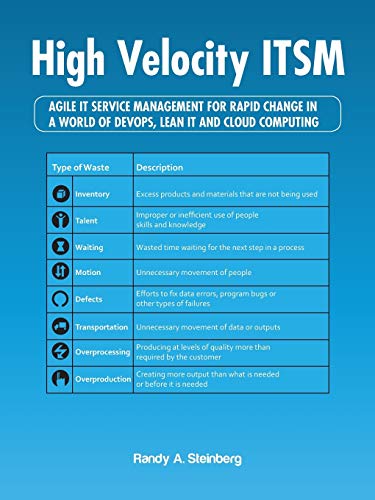 High Velocity ITSM: Agile IT Service Management For Rapid Change In A World Of DevOps, Lean IT and Cloud Computing von Trafford Publishing