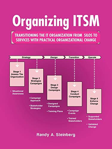 Organizing Itsm: Transitioning The It Organization From Silos To Services With Practical Organizational Change von Trafford Publishing