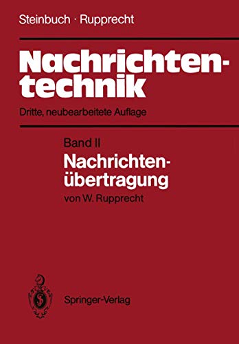 Nachrichtentechnik: Band II: Nachrichtenübertragung (German Edition) von Springer