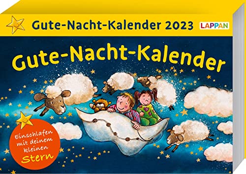 Gute-Nacht-Kalender mit dem kleinen Stern 2023: Abendabreißkalender mit Geschichten und Einschlafritualen