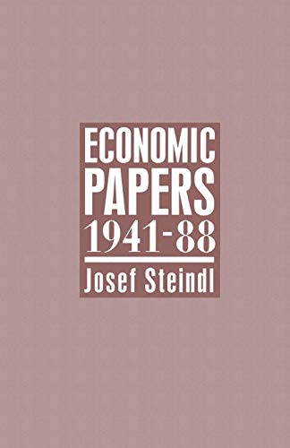 Economic Papers 1941–88