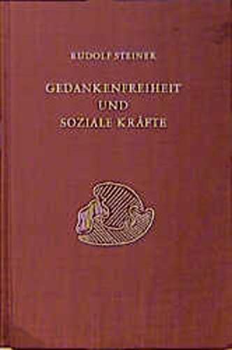 Gedankenfreiheit und soziale Kräfte: Die sozialen Forderungen der Gegenwart und ihre praktische Verwirklichung. Sechs öffentliche Vorträge, Ulm, ... Gesamtausgabe: Schriften und Vorträge)