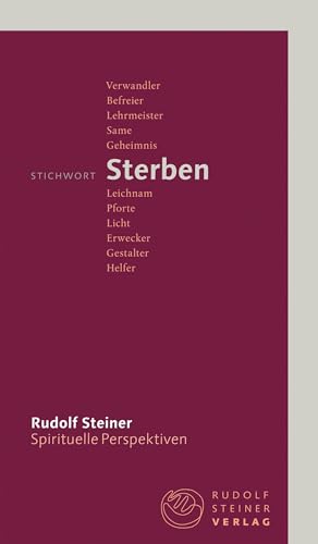 Stichwort Sterben (Spirituelle Perspektiven) von Steiner Verlag, Dornach
