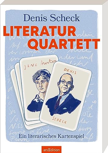 Denis Scheck Literatur-Quartett: Ein literarisches Kartenspiel | Literaturwissen als Kartenspiel, für alle Bücherfreunde von arsEdition GmbH