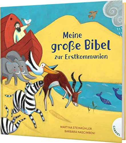 Meine große Bibel zur Erstkommunion: Hochwertige Kinderbibel als Geschenk für Mädchen und Jungen