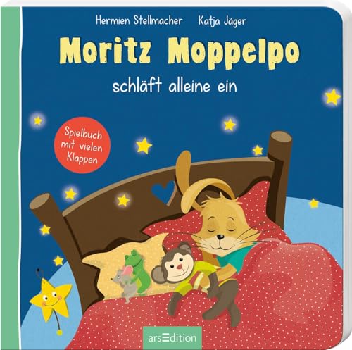 Moritz Moppelpo schläft alleine ein: Der Klassiker zum Thema Einschlafen für Kinder ab 24 Monaten