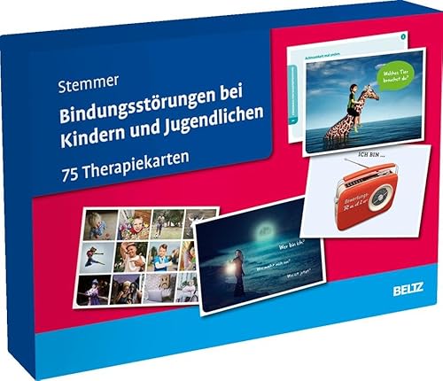 Bindungsstörungen bei Kindern und Jugendlichen: 75 Therapiekarten. Mit 32-seitigem Booklet in hochwertiger Klappkassette, Kartenformat 16,5 x 24 cm (Beltz Therapiekarten) von Beltz